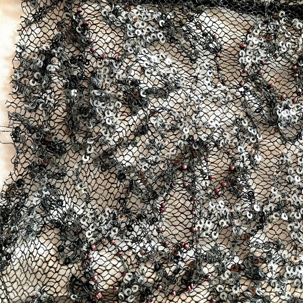 Zara Limited Edition Black  Midi Embellished dress.  NWOT size M/L - Picture 5 of 16